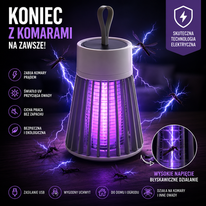 Mini lampa owadobójcza Komarowo.pl®